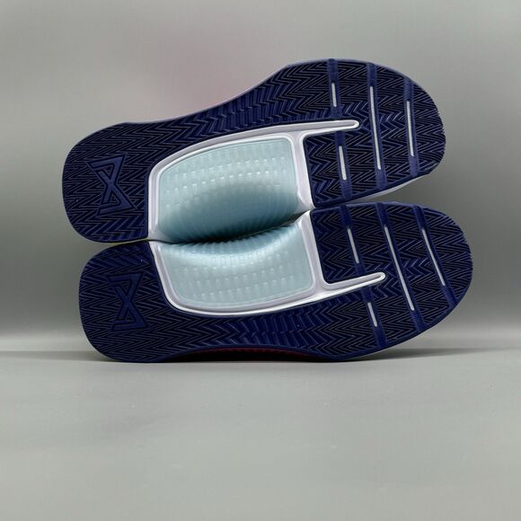 Nike Metcon 9 Men's Size 13 White Fierce Pink Deep Royal Blue Yellow DZ2617-102 - Picture 8 of 11